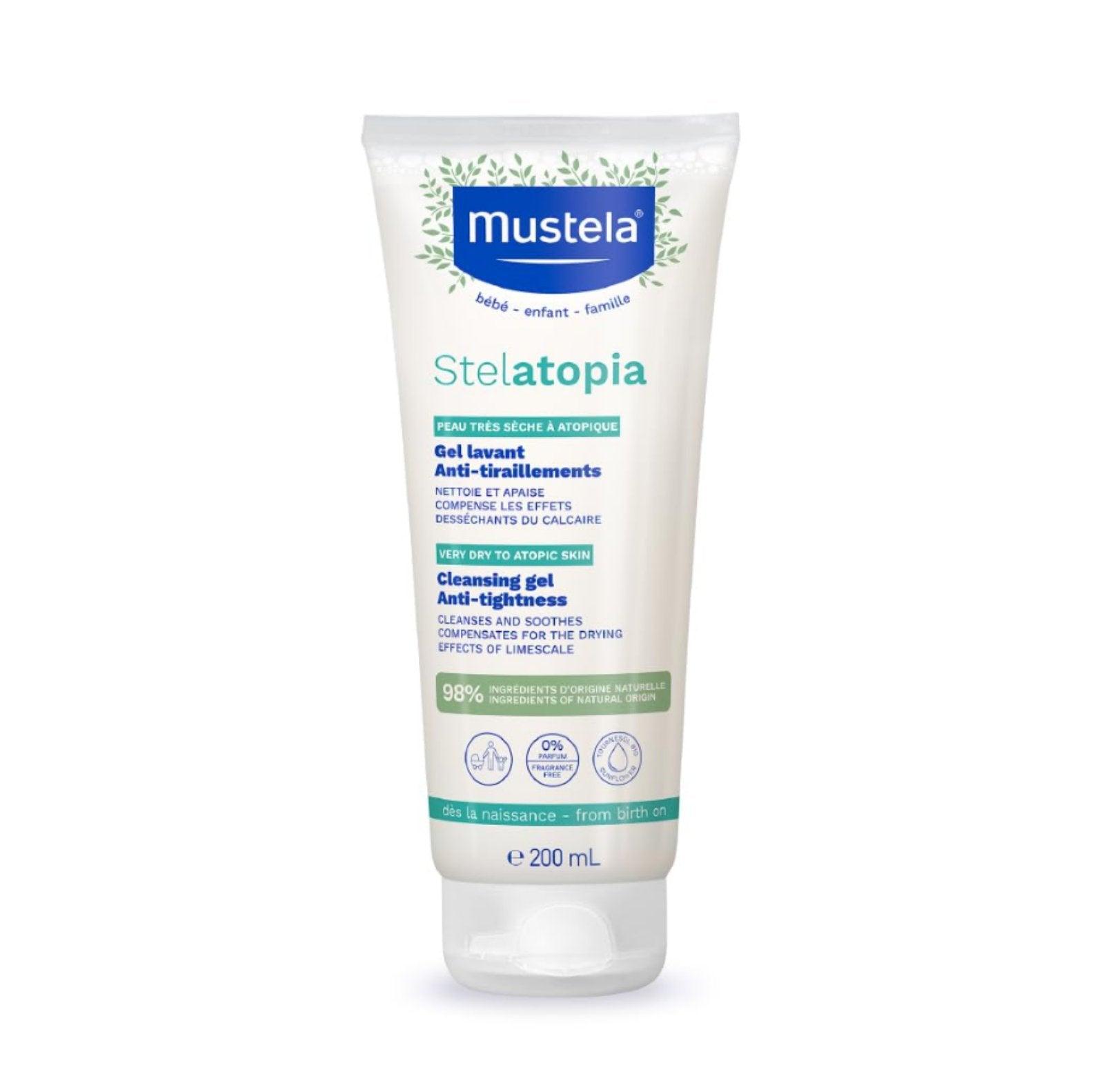 Mustela Stelatopia Cleansing Gel | The Nest Attachment Parenting Hub