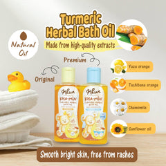 Khun Turmeric Herbal Bath Oil 0m+ | The Nest Attachment Parenting Hub