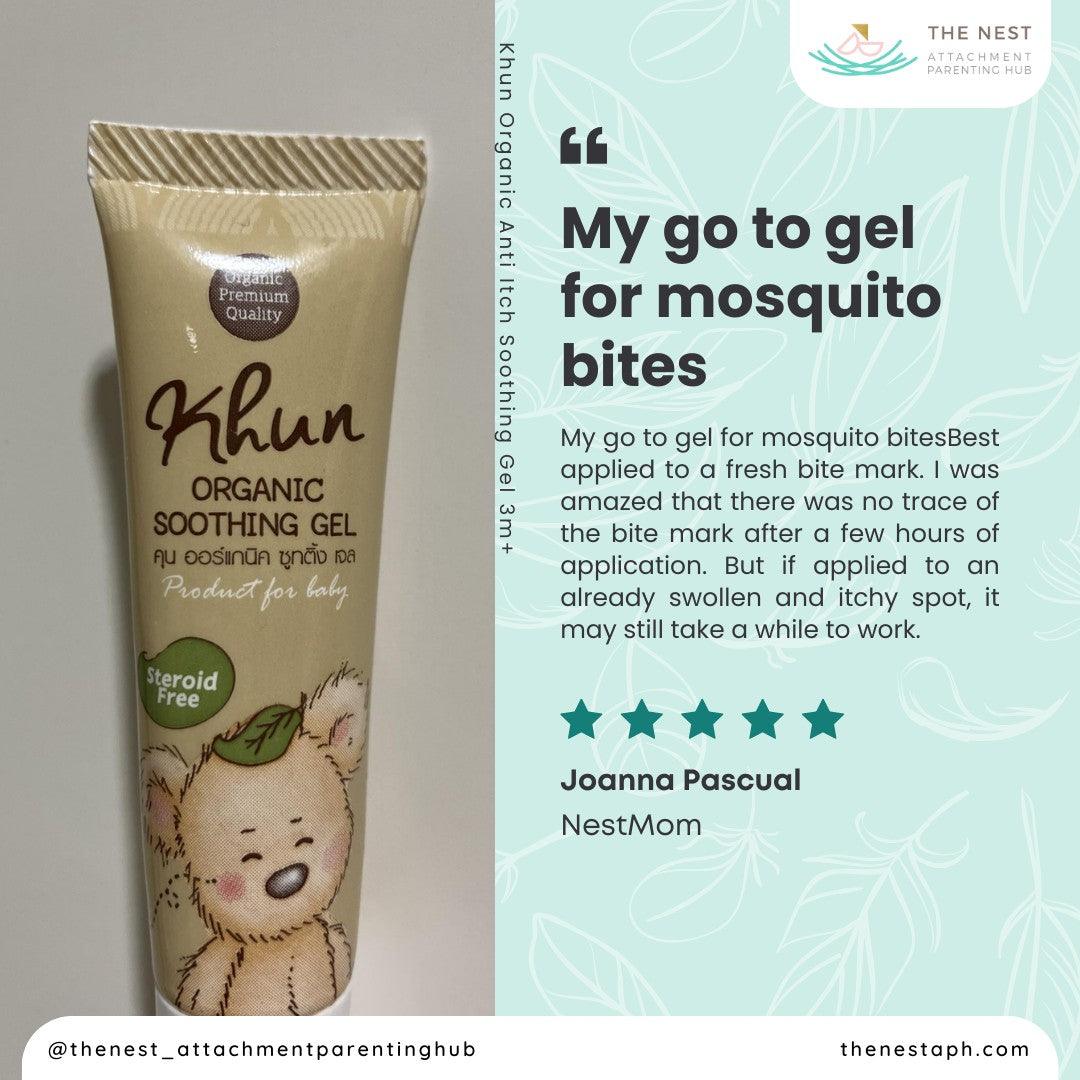 Khun Organic Anti Itch Soothing Gel 3m+ | The Nest Attachment Parenting Hub