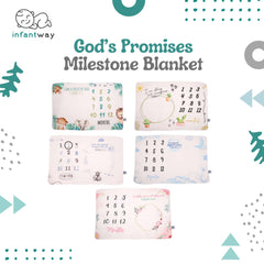 Infantway God’s Promises Milestone Blanket