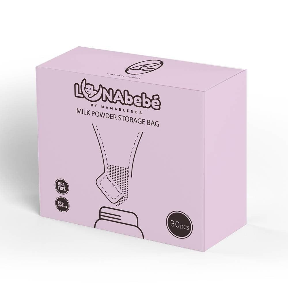 Lunabebe Milk Powder Storage Bags 30s | The Nest Attachment Parenting Hub