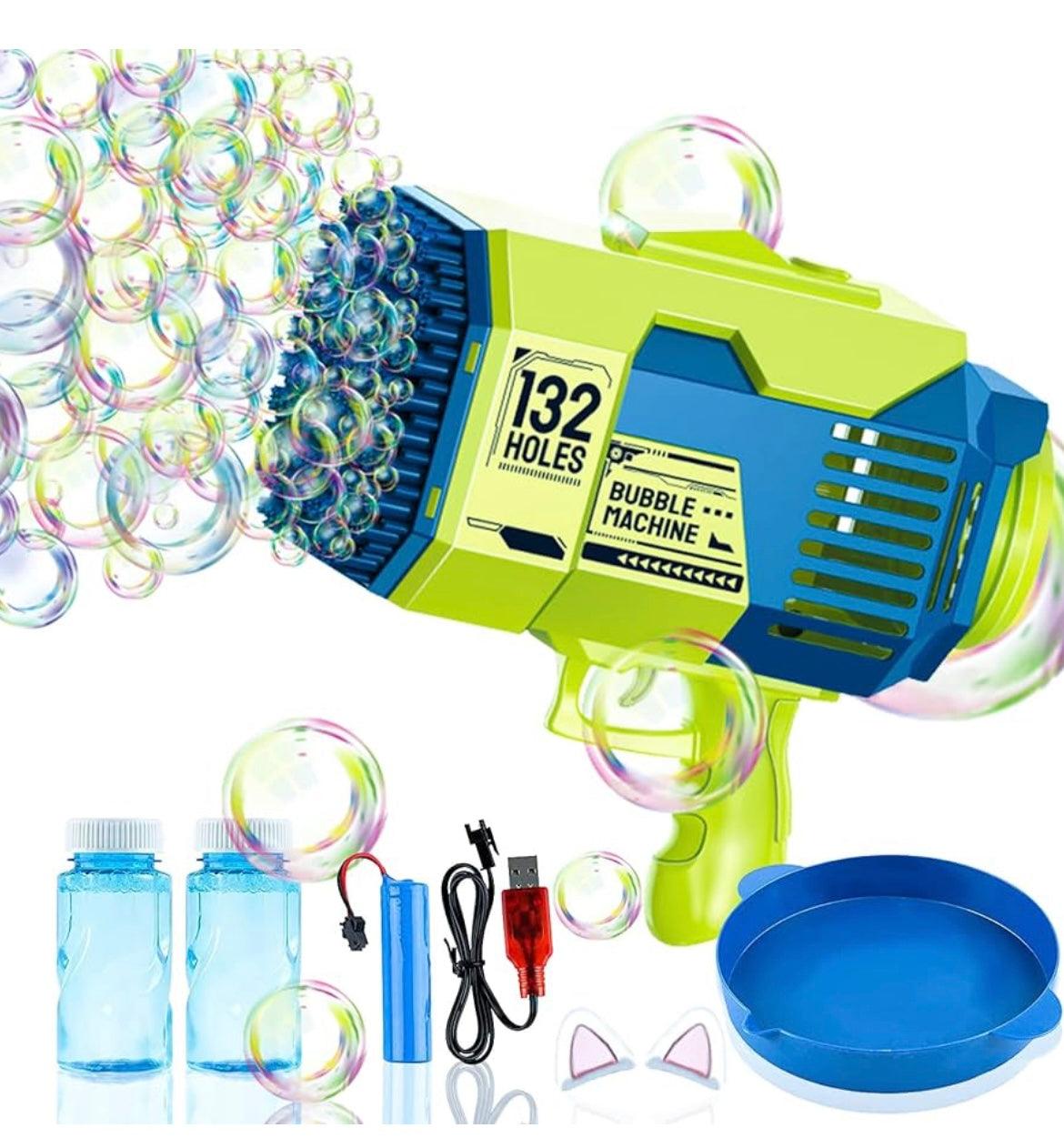 Little Fat Hugs Disco Bubble Gun 132 Holes | The Nest Attachment Parenting Hub