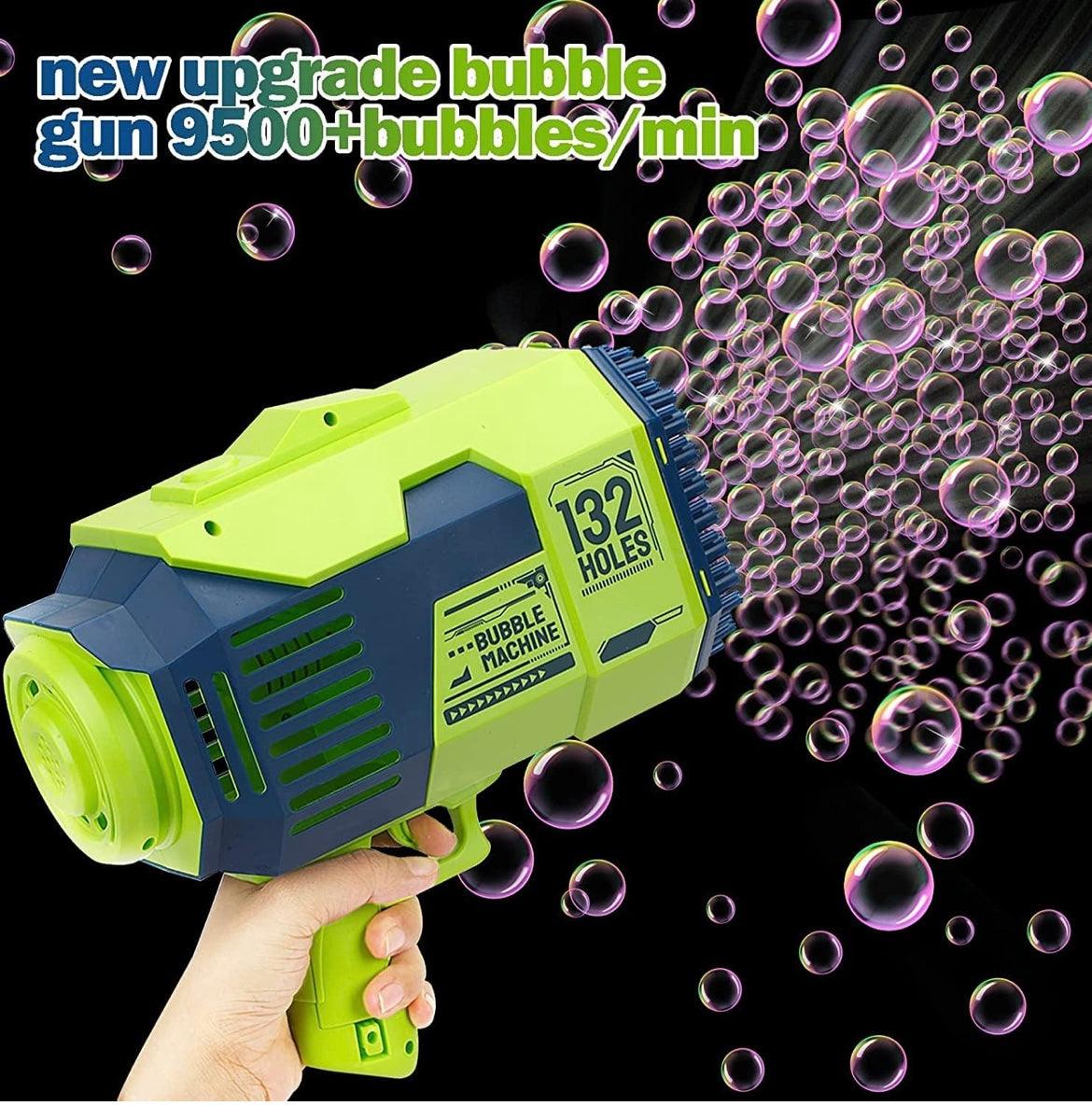 Little Fat Hugs Disco Bubble Gun 132 Holes | The Nest Attachment Parenting Hub