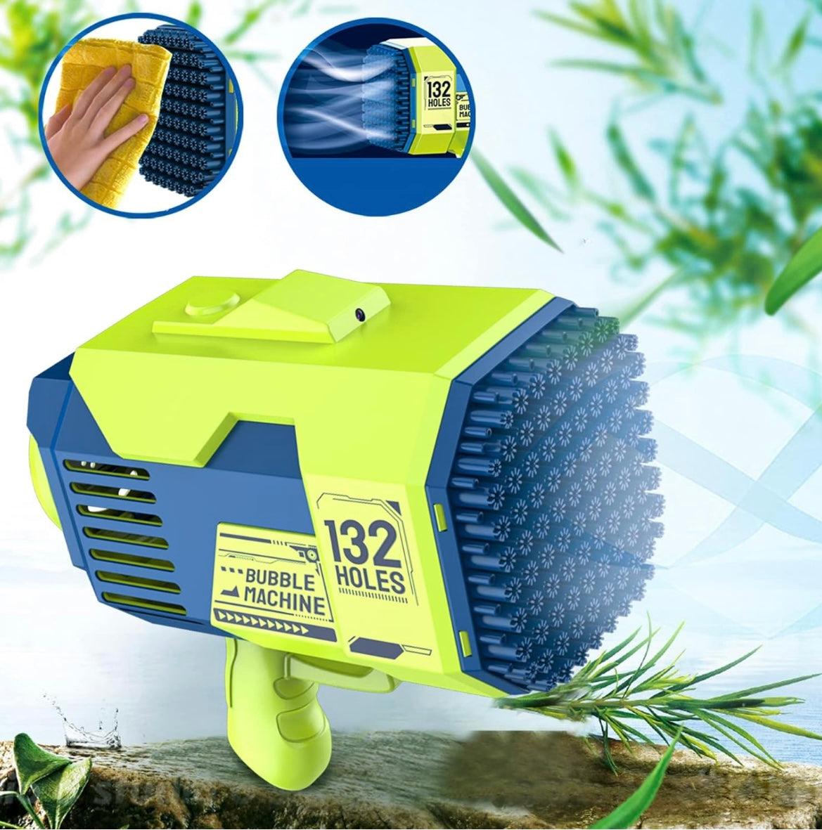 Little Fat Hugs Disco Bubble Gun 132 Holes | The Nest Attachment Parenting Hub