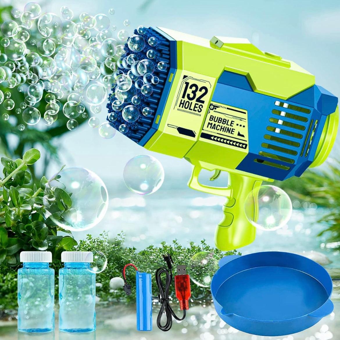 Little Fat Hugs Disco Bubble Gun 132 Holes | The Nest Attachment Parenting Hub