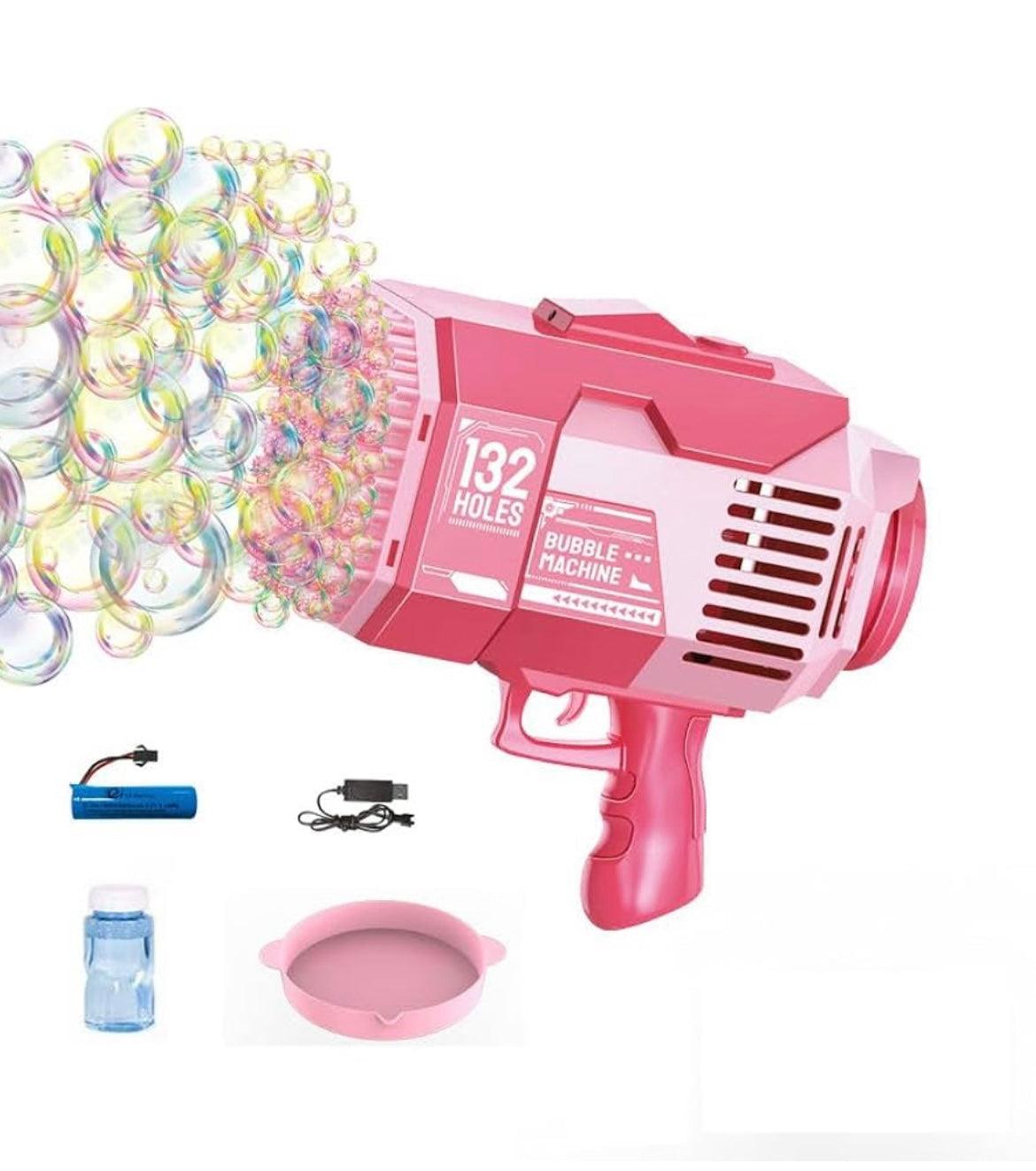 Little Fat Hugs Disco Bubble Gun 132 Holes | The Nest Attachment Parenting Hub