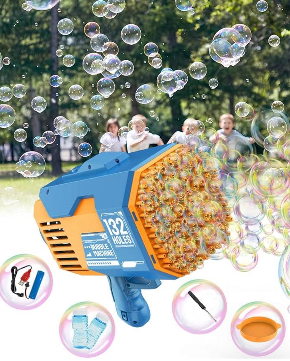 Little Fat Hugs Disco Bubble Gun 132 Holes | The Nest Attachment Parenting Hub