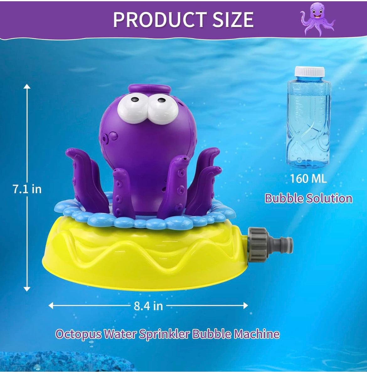 Little Fat Hugs Octopus Sprinkler with Bubble | The Nest Attachment Parenting Hub