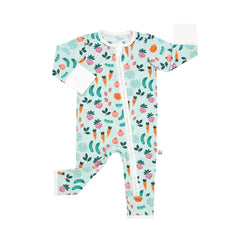 Bamberry Baby Garden Fresh Collection Zippered Romper -  Veggies