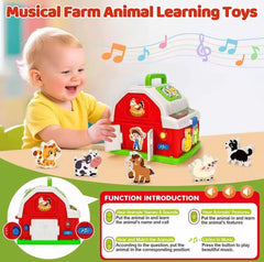 Little Fat Hugs Musical Farm Animal Learning Barn