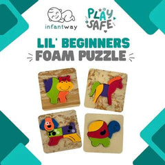 Infantway Playsafe Lil Beginners Foam Puzzle Set | The Nest Attachment Parenting Hub