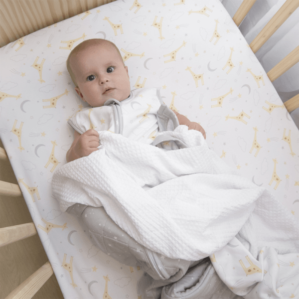 Living Textiles 2-pack Jersey Cot Fitted Sheets | The Nest Attachment Parenting Hub