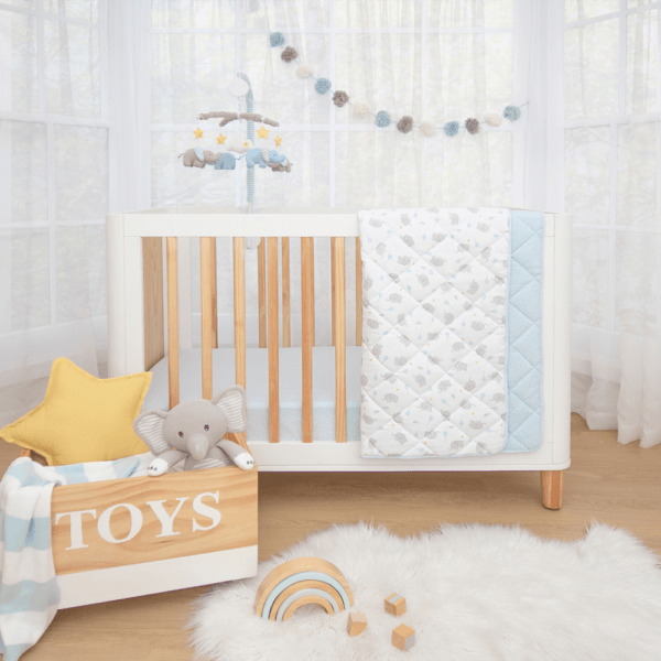 Living Textiles Jersey Cot Comforter | The Nest Attachment Parenting Hub