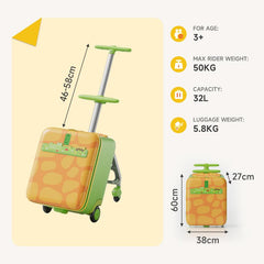 Jovikids 38L 3-in-1 Children's Ride-on Suitcase