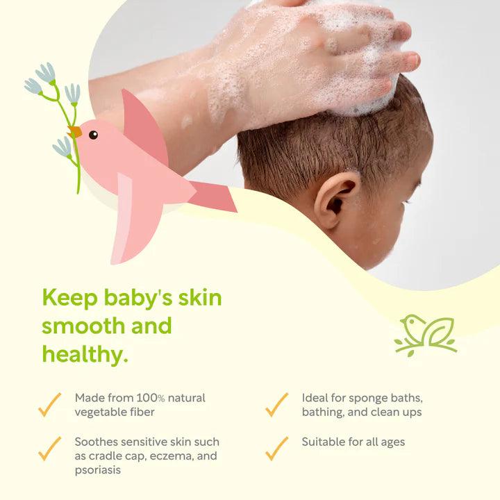 Nature to Nurture Konjac Bath Sponge | The Nest Attachment Parenting Hub