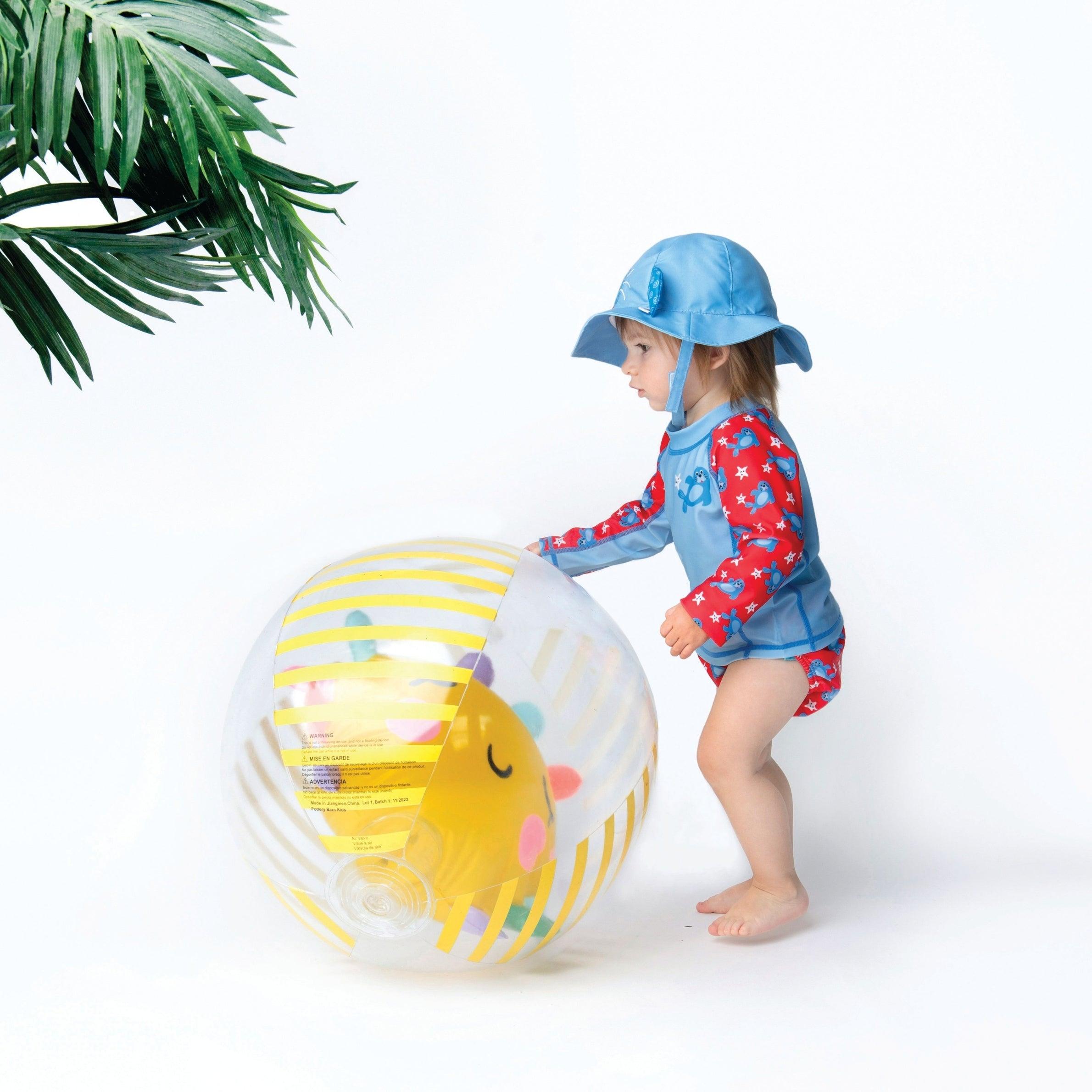 Zoocchini UPF50 Rashguard & Swim Diaper Set (Baby/Toddler) | The Nest Attachment Parenting Hub