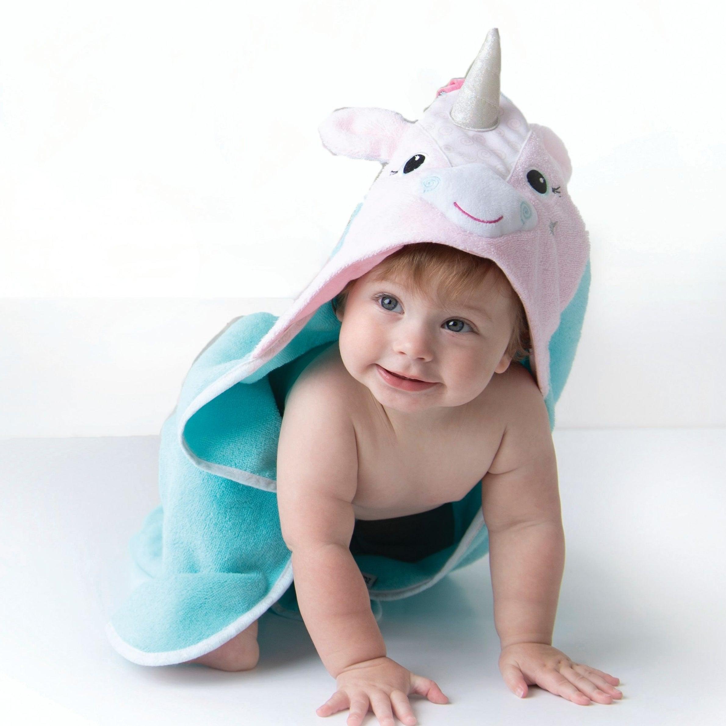 Zoocchini Baby Hooded Towel | The Nest Attachment Parenting Hub
