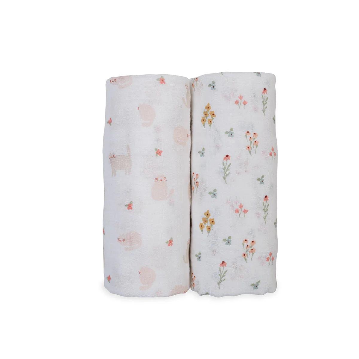 Lulujo Cotton Muslin Blanket (Set of 2) | The Nest Attachment Parenting Hub