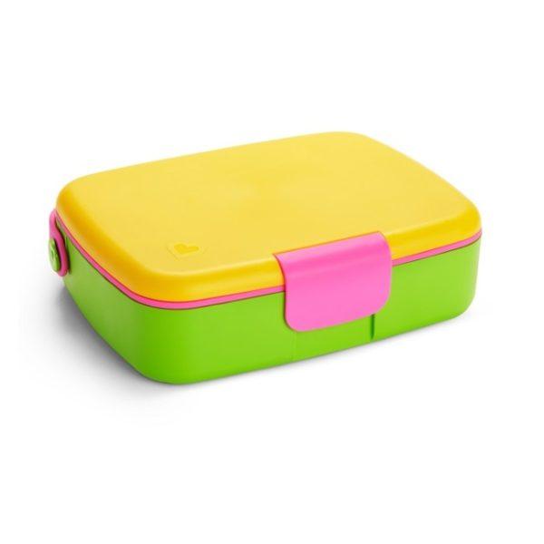 Munchkin Lunch Bento Box with Stainless Steel Utensils 18m+ | The Nest Attachment Parenting Hub