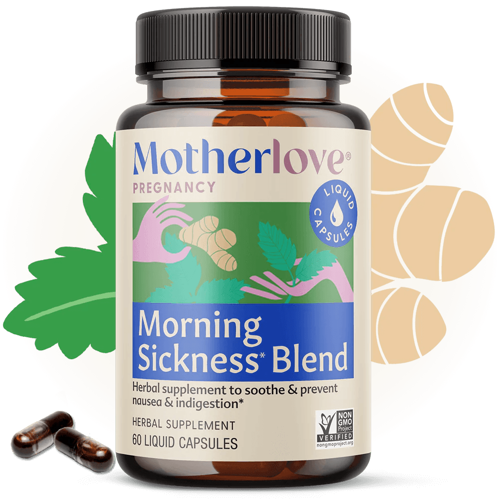 Motherlove Morning Sickness Blend Capsules | The Nest Attachment Parenting Hub