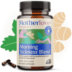 Motherlove Morning Sickness Blend Capsules | The Nest Attachment Parenting Hub