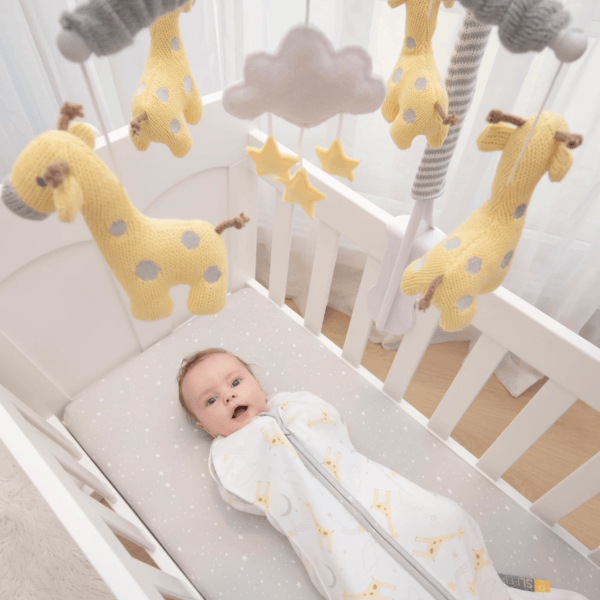 Living Textiles Musical Mobile Set | The Nest Attachment Parenting Hub