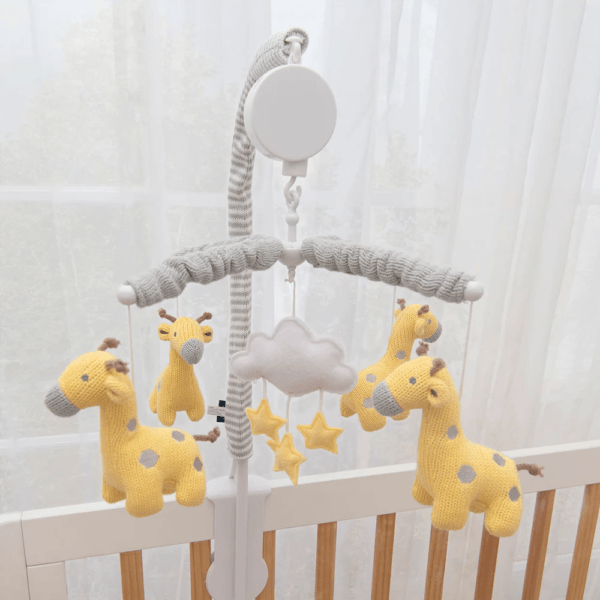 Living Textiles Musical Mobile Set | The Nest Attachment Parenting Hub