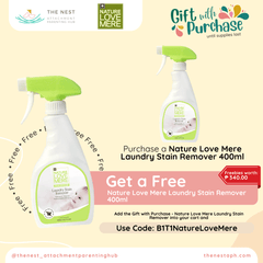 Gift with Purchase: Nature Love Mere Laundry Stain Remover | The Nest Attachment Parenting Hub