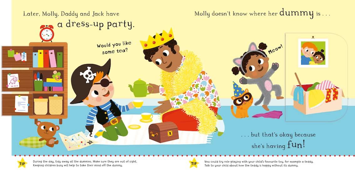 Campbell Big Steps Interactive Board Book: No More Dummies | The Nest Attachment Parenting Hub