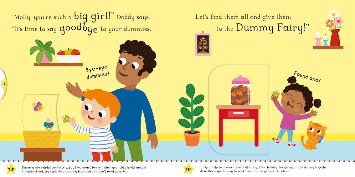 Campbell Big Steps Interactive Board Book: No More Dummies | The Nest Attachment Parenting Hub