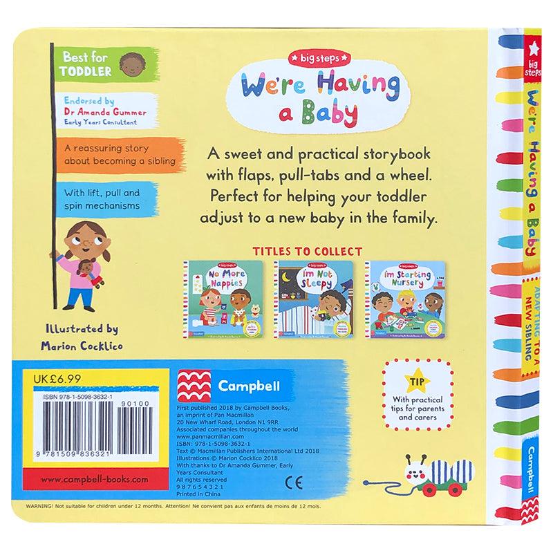 Campbell Big Steps Interactive Board Book: We're Having a Baby | The Nest Attachment Parenting Hub