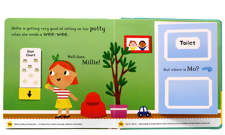 Campbell Big Steps Interactive Board Book: No More Nappies | The Nest Attachment Parenting Hub