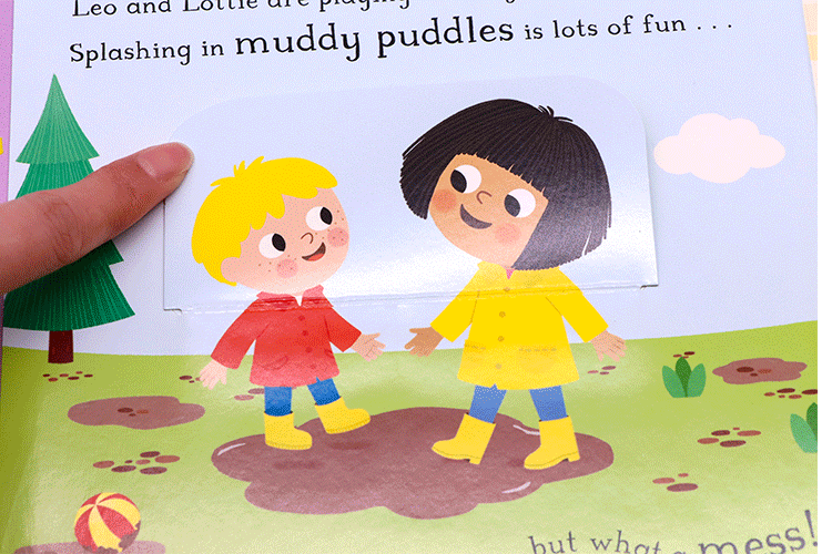 Campbell Big Steps Interactive Board Book: Let's Wash Our Hands | The Nest Attachment Parenting Hub