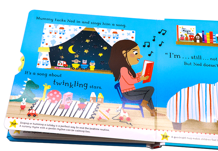 Campbell Big Steps Interactive Board Book: I'm Not Sleepy | The Nest Attachment Parenting Hub