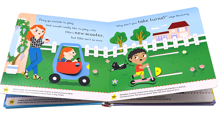 Campbell Big Steps Interactive Board Book: Can You Say Please? | The Nest Attachment Parenting Hub