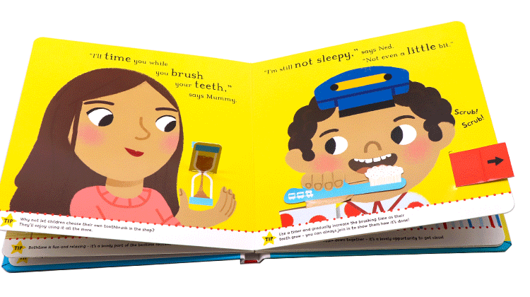 Campbell Big Steps Interactive Board Book: I'm Not Sleepy | The Nest Attachment Parenting Hub