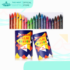 Flower Monaco Palm Crayons