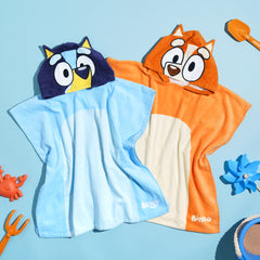 Totsafe Bluey and Bingo Microfiber Poncho Towel