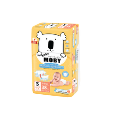 Baby Moby Tape Diapers - Small (3-6kgs) | The Nest Attachment Parenting Hub