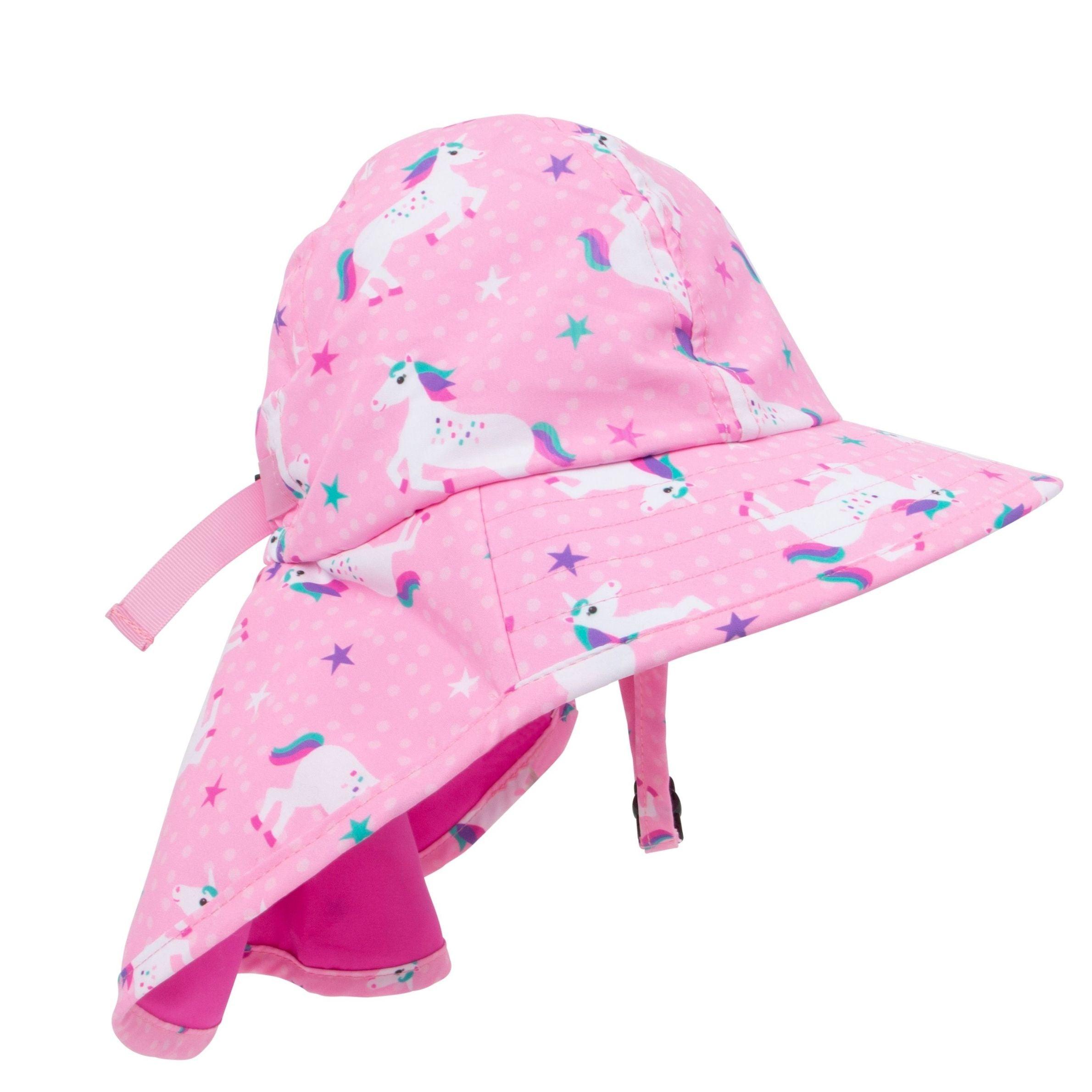 Zoocchini UPF50 Cape Sunhat (6-24mo) | The Nest Attachment Parenting Hub