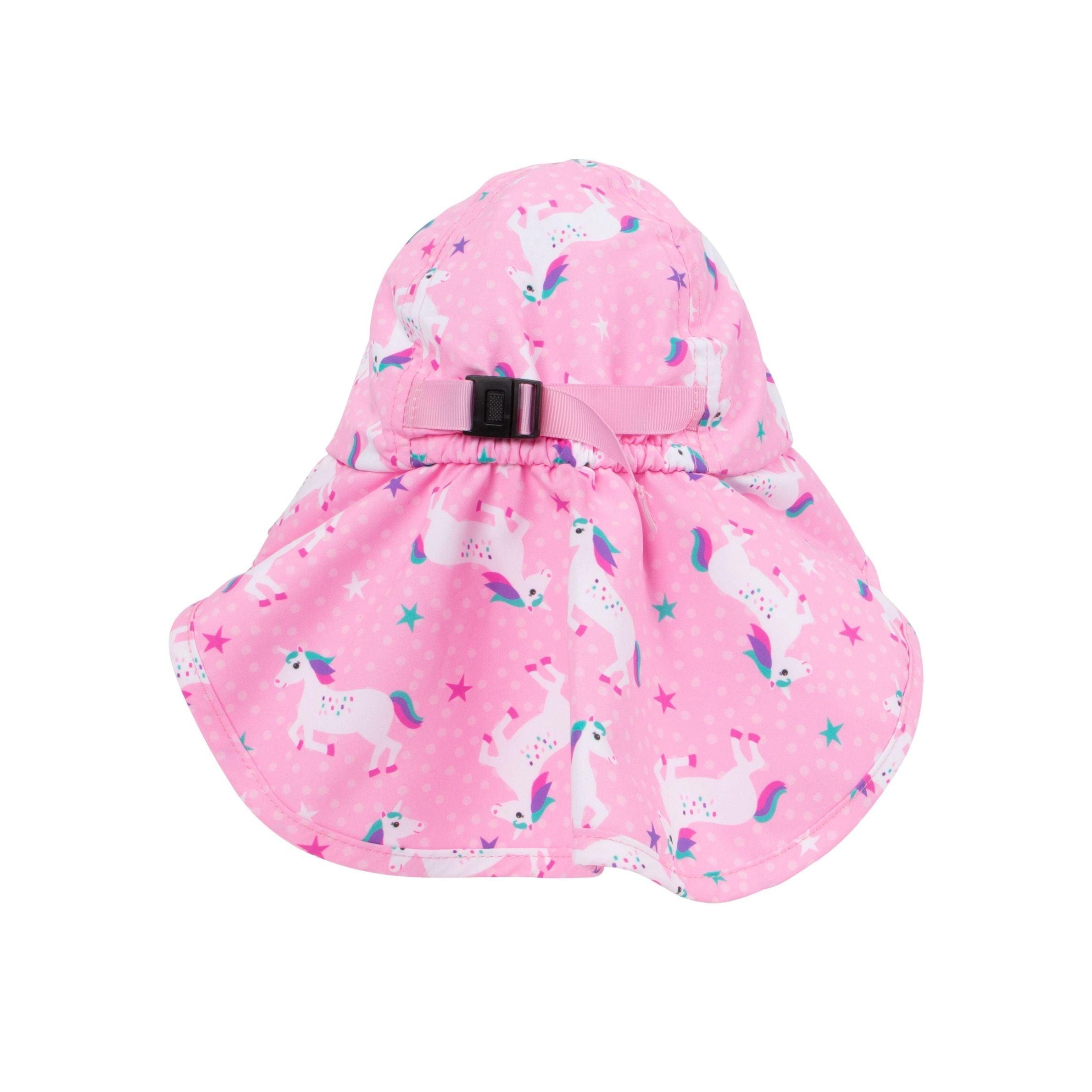 Zoocchini UPF50 Cape Sunhat (6-24mo) | The Nest Attachment Parenting Hub