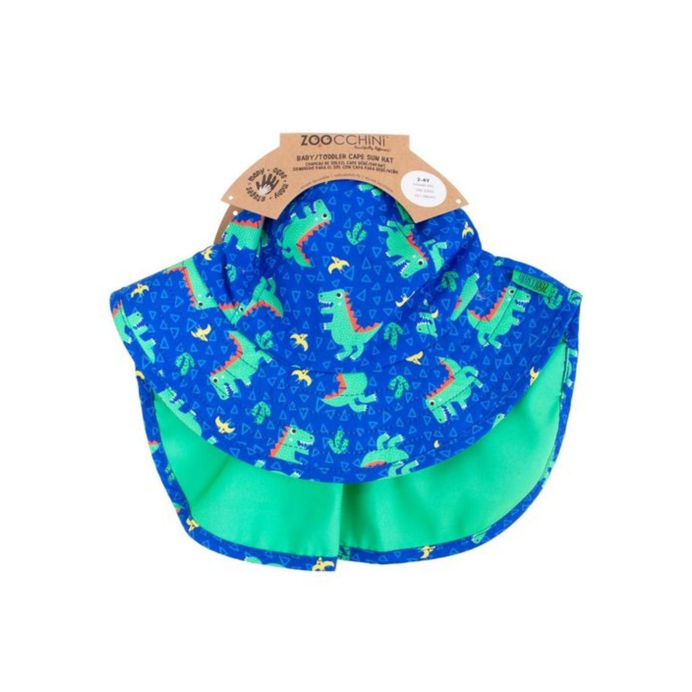 Zoocchini UPF50 Cape Sunhat (6-24mo) | The Nest Attachment Parenting Hub