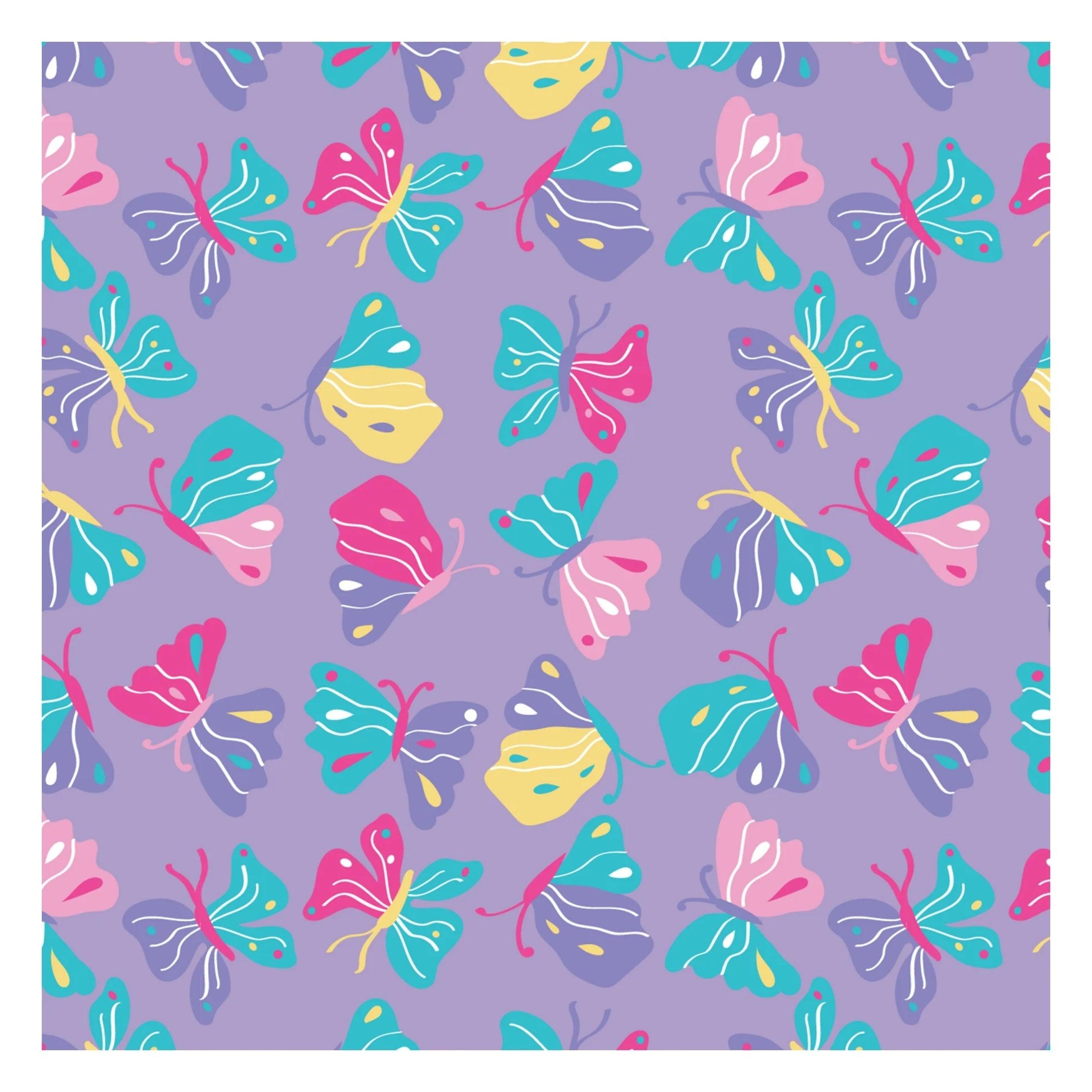 FlapJackKids UPF50 Reversible Sun Hat- Butterfly & Summer Floral | The Nest Attachment Parenting Hub