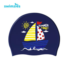 Swimzies  Kids 100% Silicone Swim Caps