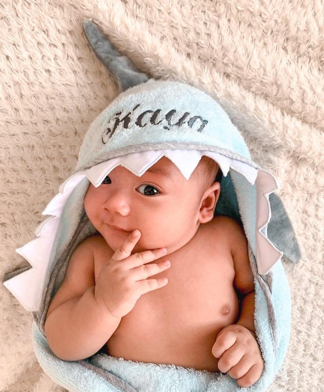 Nuborn Bamboo Hooded Towel and Wash Cloth Set | The Nest Attachment Parenting Hub