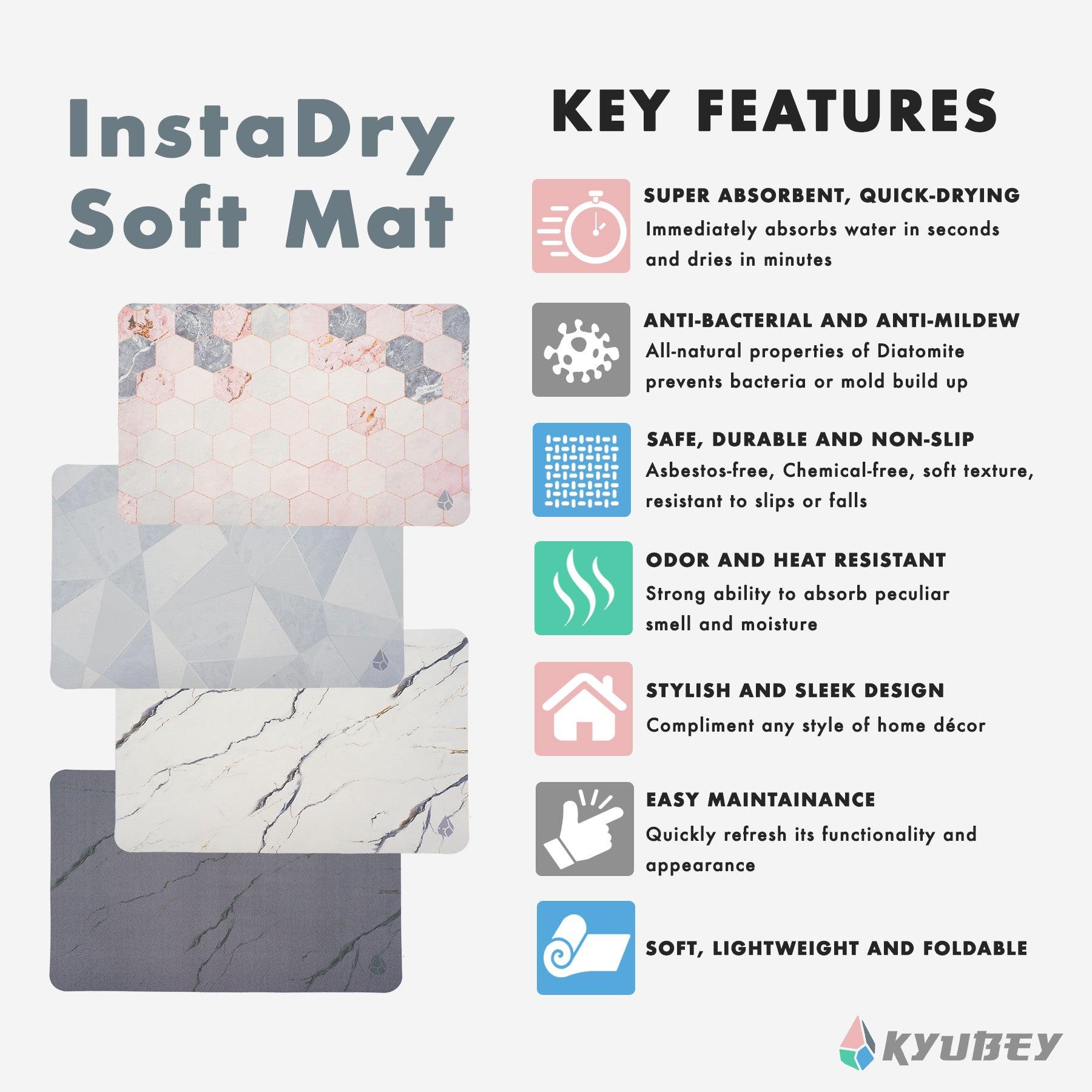 Kyubey Instadry Soft Mat Pattern Series | The Nest Attachment Parenting Hub