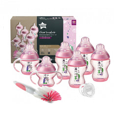 Tommee Tippee Closer To Nature Decorated Bottle Newborn Starter Kit