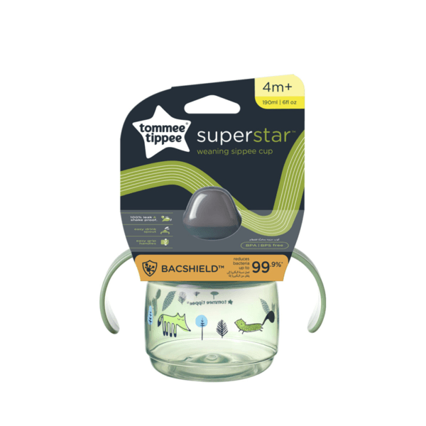 Tommee Tippee Super Star Weaning Sippee Cup 190ml 6oz 4m+ | The Nest Attachment Parenting Hub