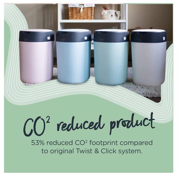 Tommee Tippee Twist & Click Advanced Nappy Disposal Tub | The Nest Attachment Parenting Hub