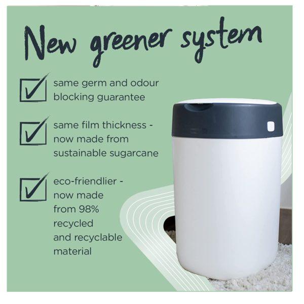 Tommee Tippee Twist & Click Advanced Nappy Disposal Tub | The Nest Attachment Parenting Hub